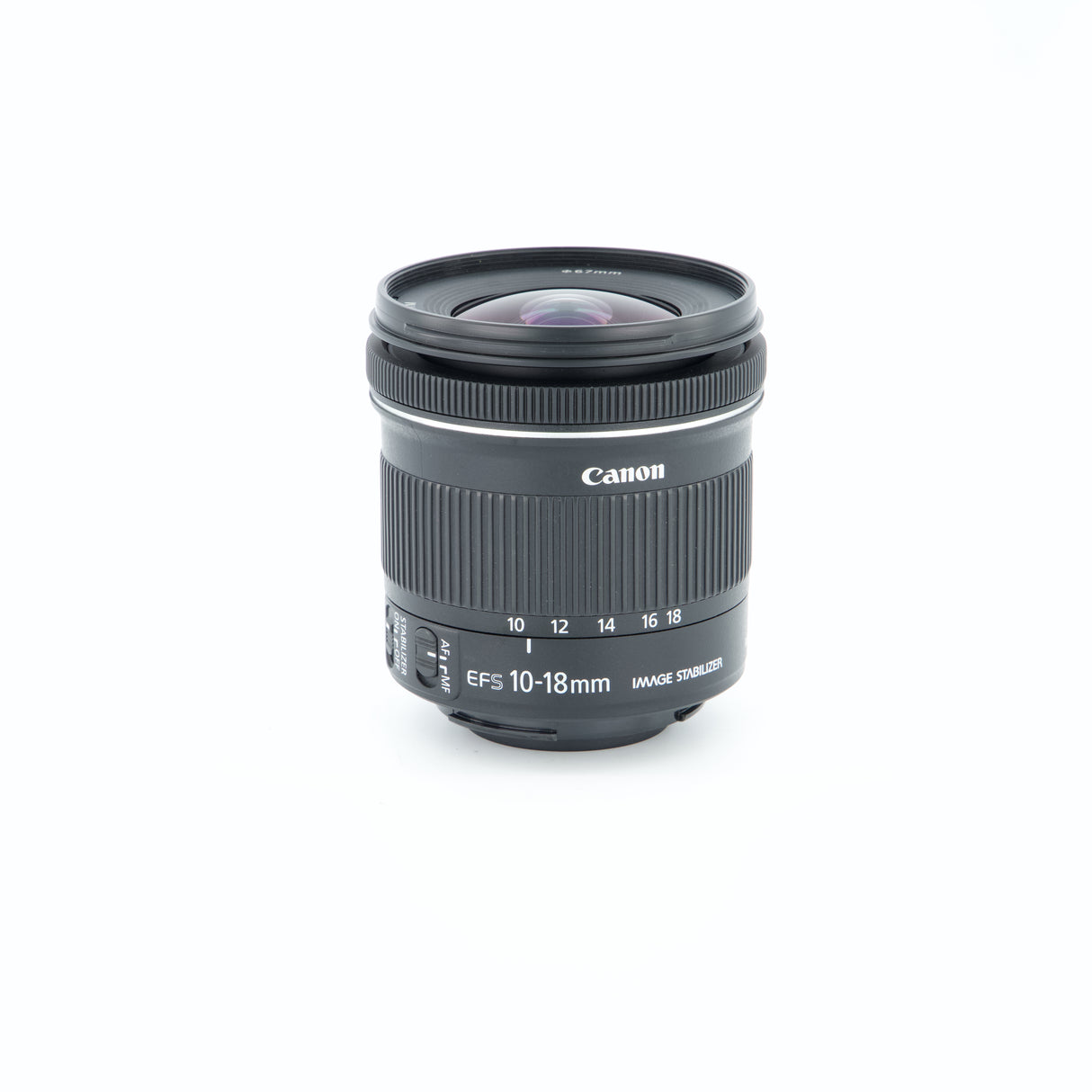 OBJECTIF Canon EF-S 10-18 mm f/4.5-5.6 IS STM