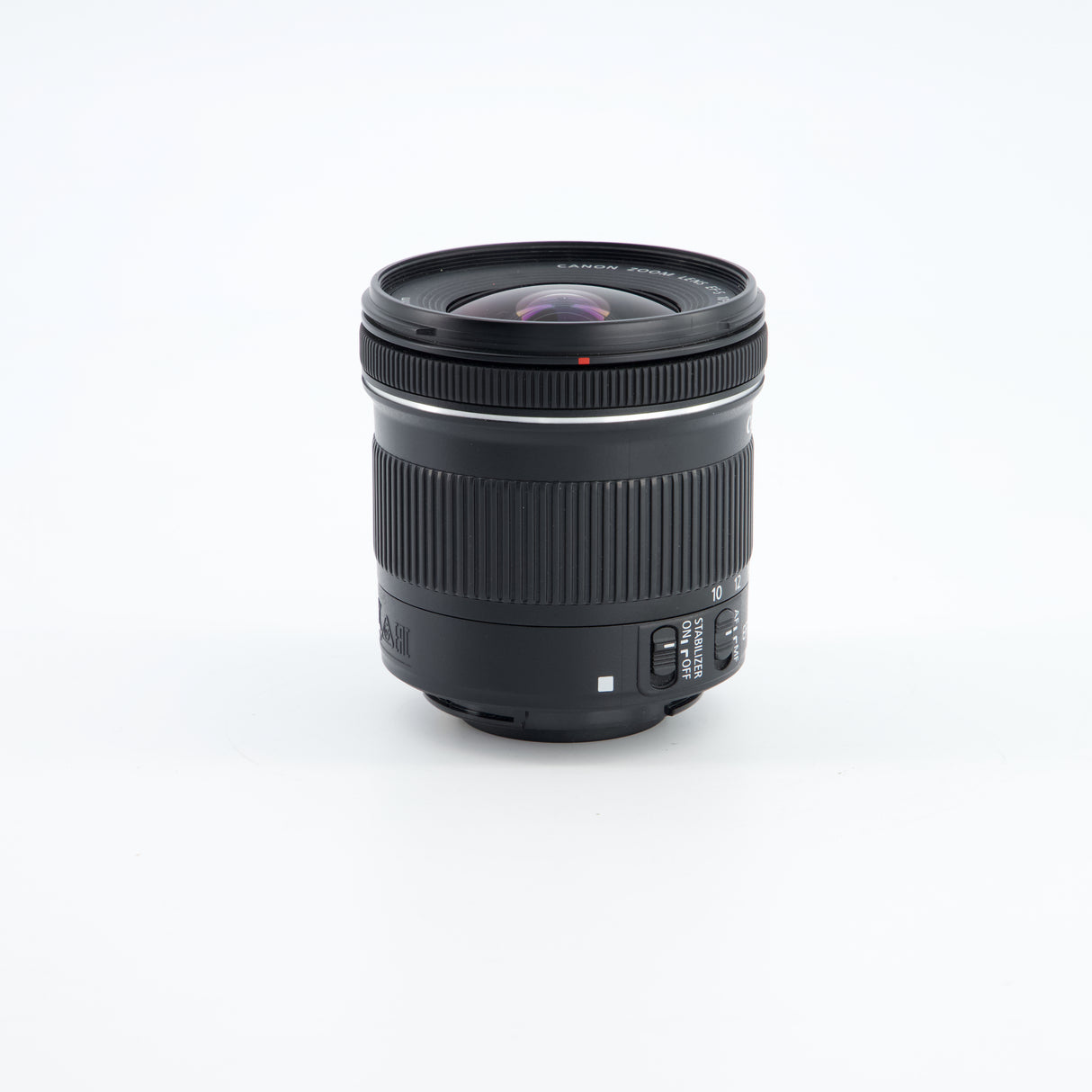 OBJECTIF Canon EF-S 10-18 mm f/4.5-5.6 IS STM