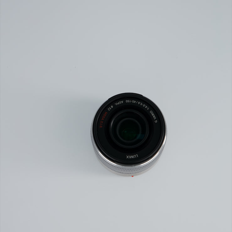 OBJECTIF PANANSONIC LUMIX G Vario 45-150 mm f/4-5.6 ARGENT