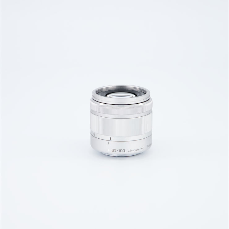 OBJECTIF PANASONIC LUMIX 35-100 mm f/4-5.6 ASPH O.I.S. Argent