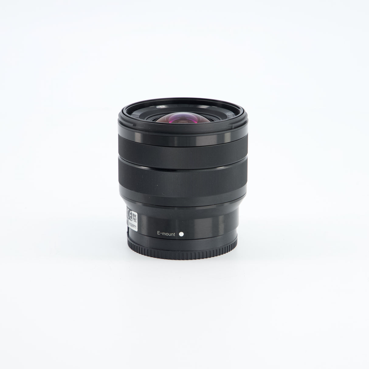 OBJECTIF Sony E 10-18 mm f/4 OSS
