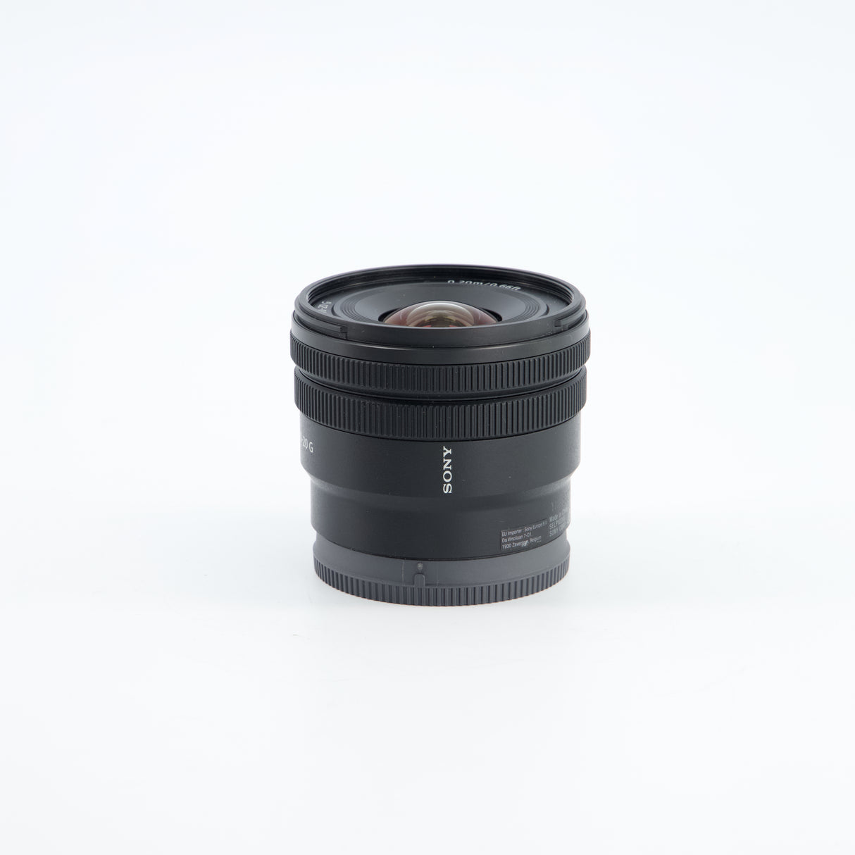 OBJECTIF Sony E PZ 10-20mm f/4 G