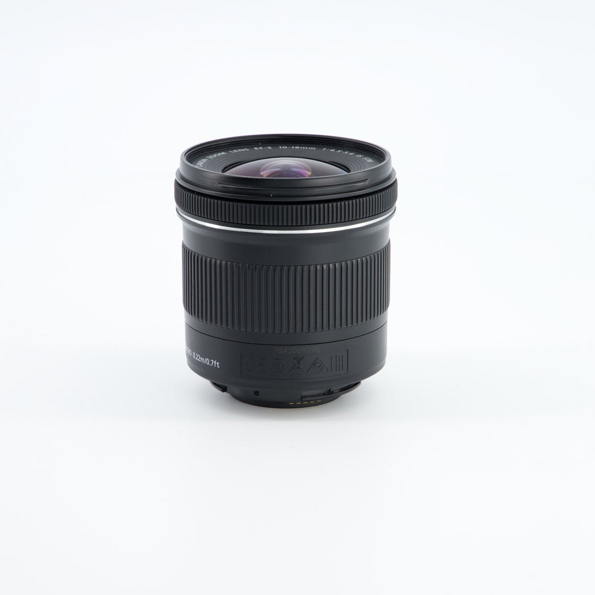 OBJECTIF Canon EF-S 10-18 mm f/4.5-5.6 IS STM