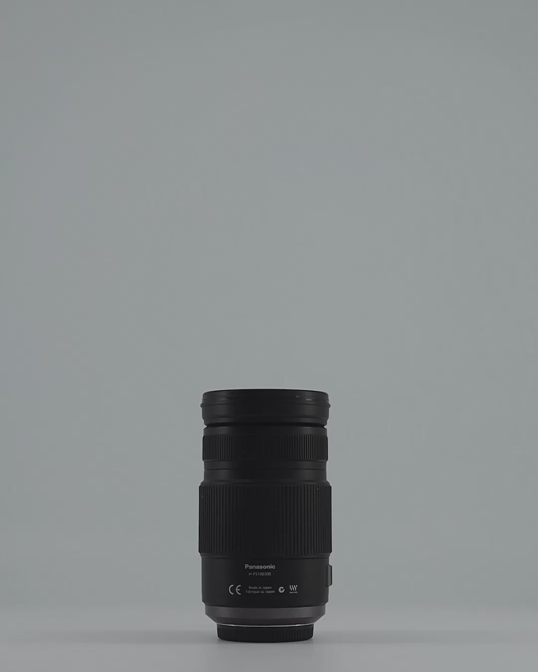 OBJECTIF PANASONIC LUMIX G VARIO 100-300mm f/4.0-5.6 ASPH Power O.I.S noir