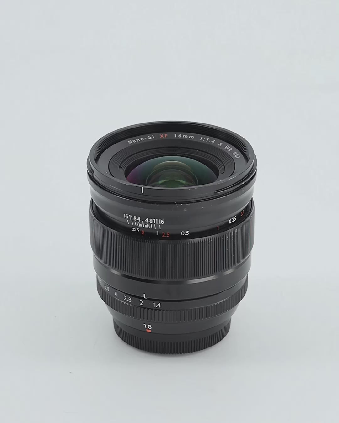 OBJECTIF Fujifilm XF 16mm f/1,4 R WR