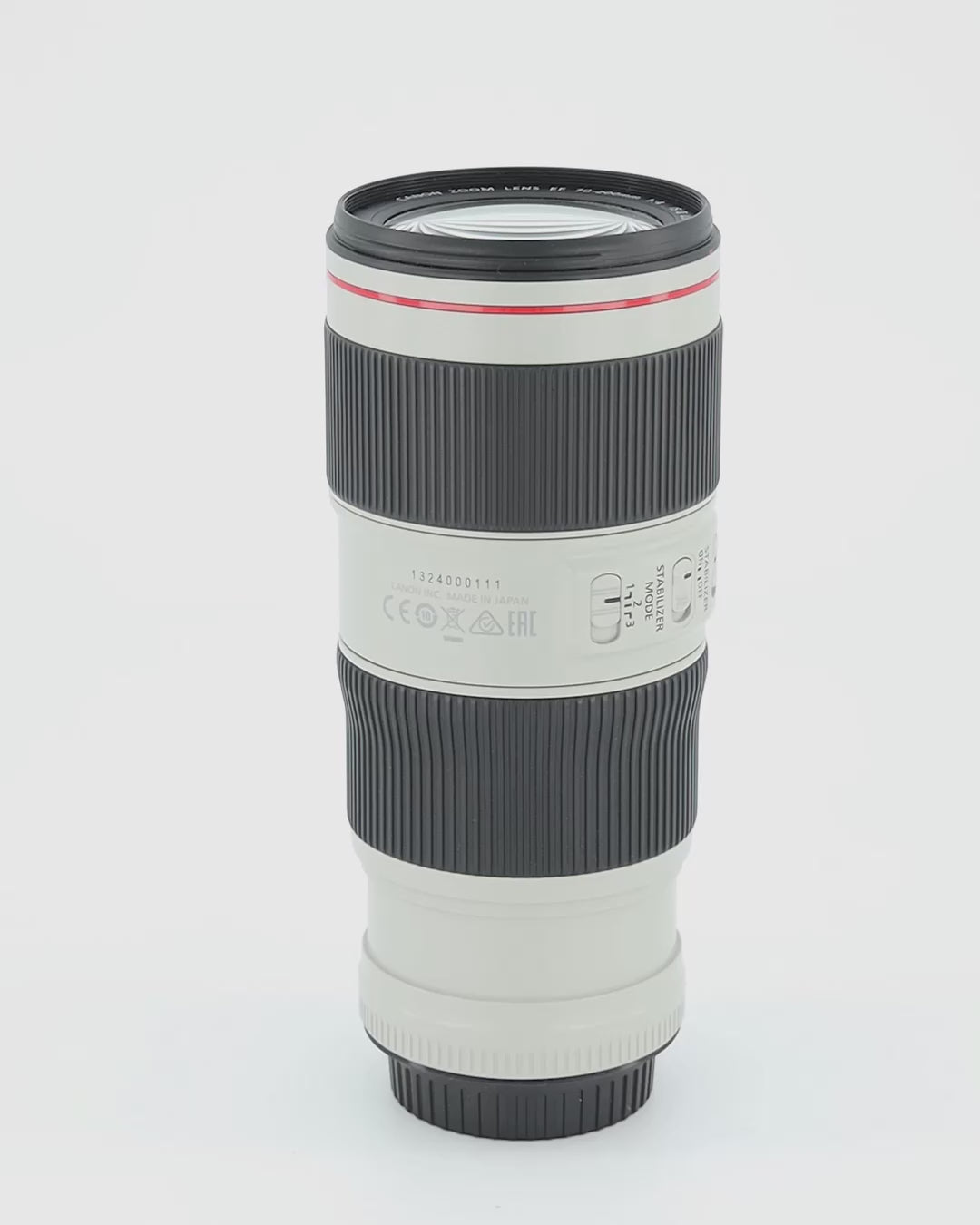 OBJECTIF Canon EF 70-200 mm f/4L IS II USM
