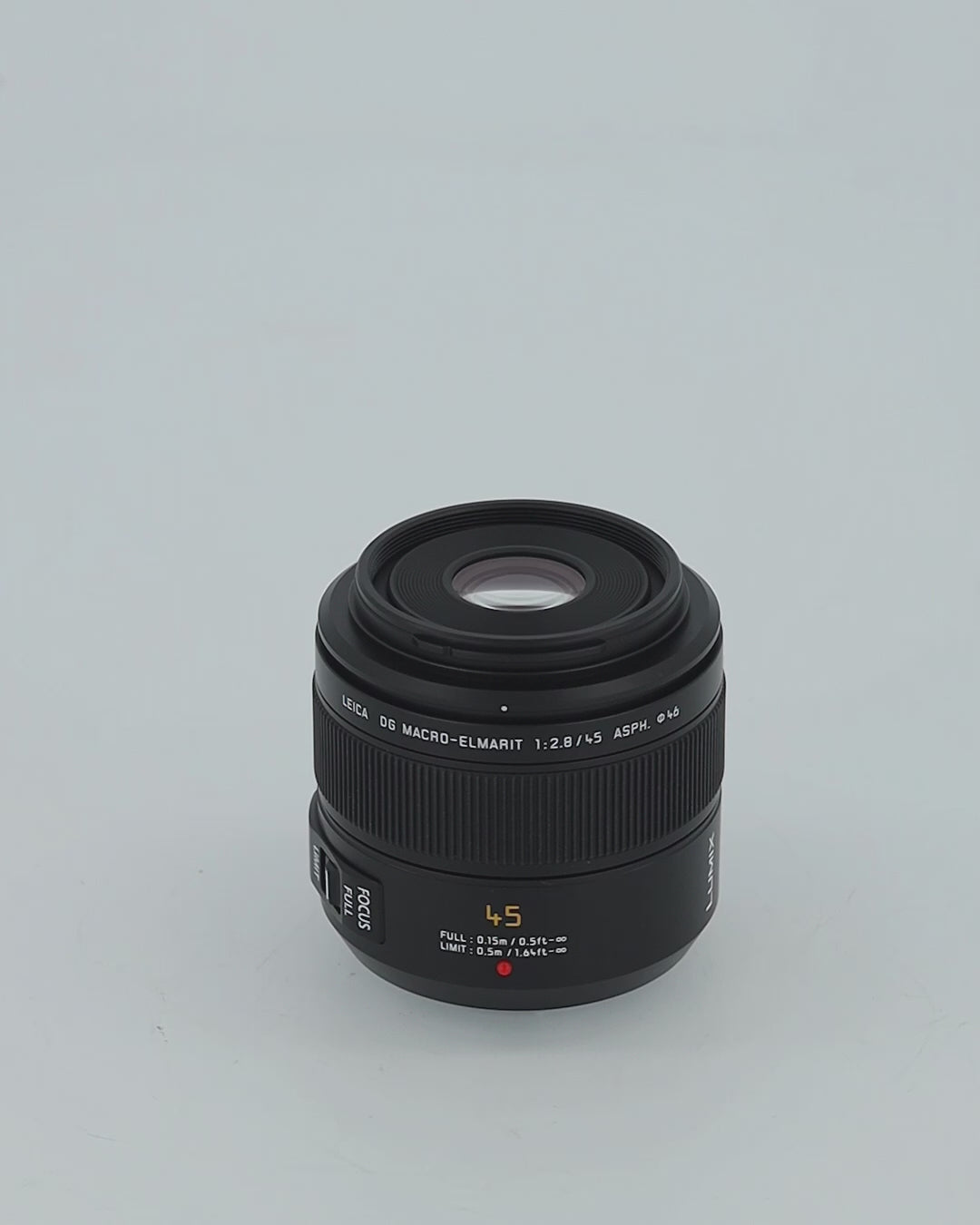 OBJECTIF PANASONIC LUMIX DG Marco-Elmarit 45 mm