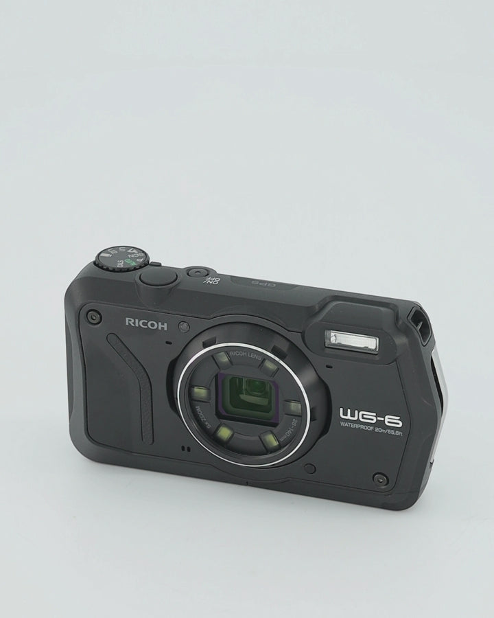 APPAREIL PHOTO RICOH WG-6 Noir Compact étanche