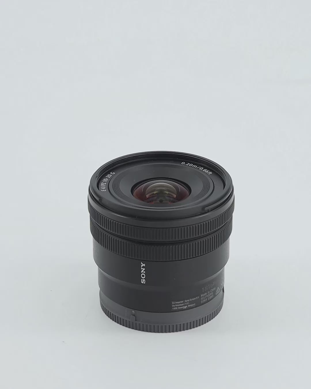 OBJECTIF Sony E PZ 10-20mm f/4 G