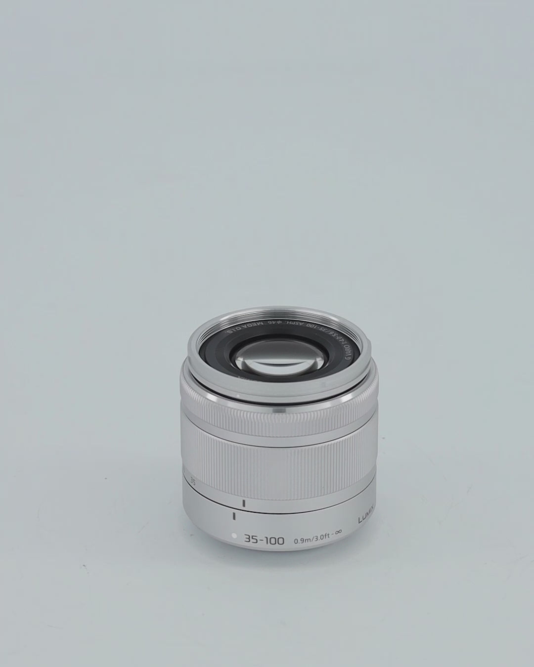 OBJECTIF PANASONIC LUMIX 35-100 mm f/4-5.6 ASPH O.I.S. Argent