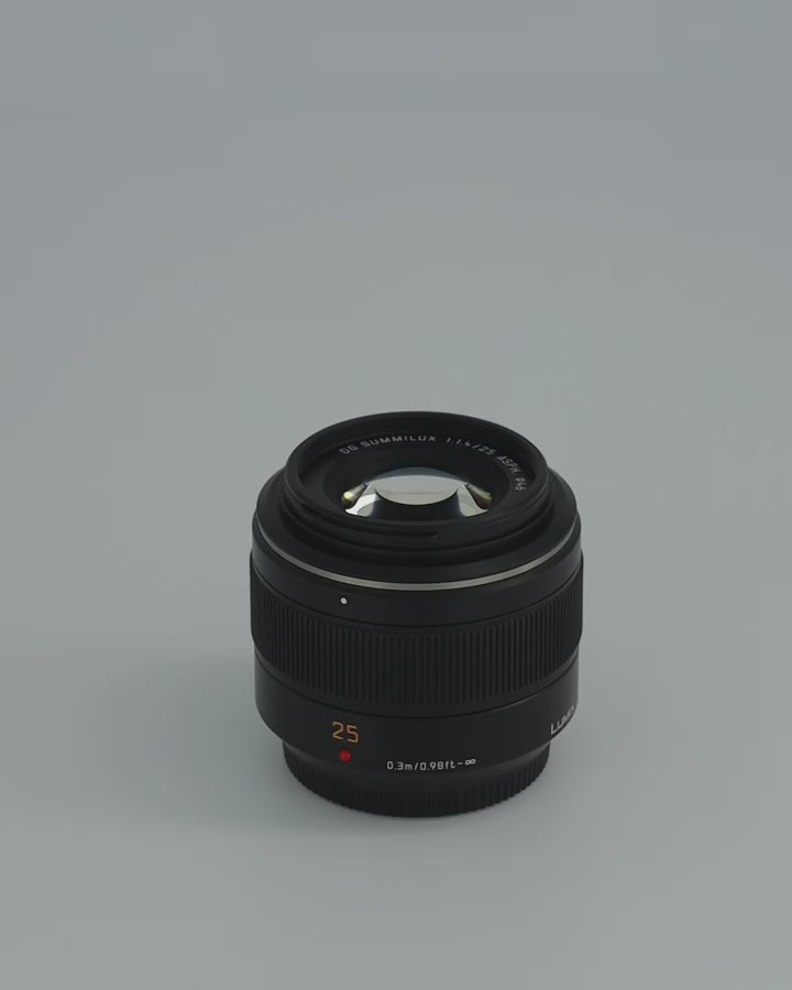 OBJECTIF PANASONIC LUMIX DG 25mm f/1.4 noir